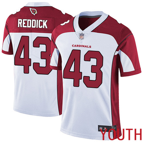 Arizona Cardinals Limited White Youth Haason Reddick Road Jersey NFL Football #43 Vapor Untouchable->women nfl jersey->Women Jersey